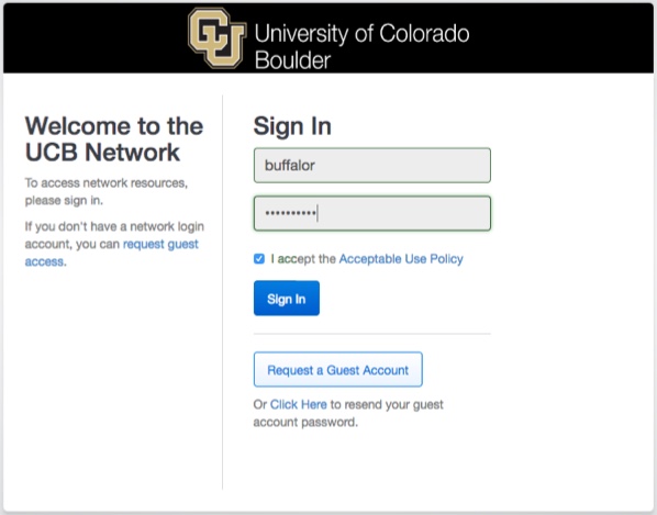 obtain cu login name and identikey password on oit.colorado.edu for mac private users